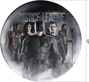 img 3 attached to 🦸 Zak Designs Justice League 10-inch Resilient Melamine Plate, Justice League Episode 1