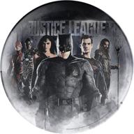 🦸 zak designs justice league 10-inch resilient melamine plate, justice league episode 1 logo