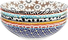 img 4 attached to 🌈 Multicolor Certified International Chelsea Porcelain