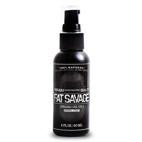 img 4 attached to 🧔 Fat Savage Beard Oil & Conditioner for Men - Premium Masculine Scent - All-Natural Moisturizer with Argan & Jojoba - Prevents Itching & Flaking - Softens & Strengthens Beards and Mustaches - Expert Review