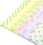 🎁 whaline 120pcs tissue paper: stunning spring patterns for diy, gift wrapping, easter, birthdays, weddings logo