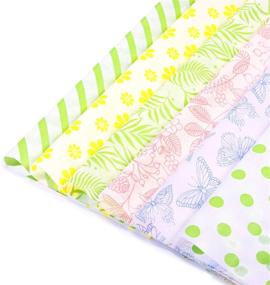 img 4 attached to 🎁 Whaline 120pcs Tissue Paper: Stunning Spring Patterns for DIY, Gift Wrapping, Easter, Birthdays, Weddings