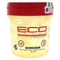 💇 8 жидких унций ecoco марокканское масло арганы стайлинг-гель - заряжайте свои волосы! логотип