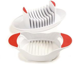 img 3 attached to 🍅 Norpro Tomato and Soft Cheese Slicer - White, 8" x 4.5" x 3