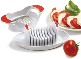 img 4 attached to 🍅 Norpro Tomato and Soft Cheese Slicer - White, 8" x 4.5" x 3