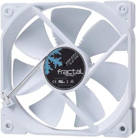 img 3 attached to Вентилятор для компьютера Fractal Design Dynamic X2 GP-12 - Бесшумный вентилятор - Высокий воздушный поток - 120X120X25 мм - 1200 об/мин - Подшипники FDB - Сменная проволочная сетка - Аэродинамические строения - 12В - Белая версия (одиночный)