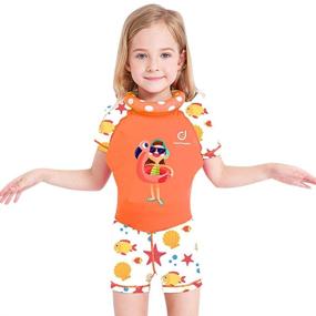 img 3 attached to 🏊 Gogokids Buoyancy Swimwear - Float Suit Swimsuit for Baby Boys Girls 1-7 Years