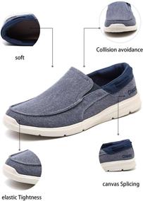 img 2 attached to 👞 Men's Slip-On Loafers: Versatile Midsole Outdoor Shoes for Casual Attire