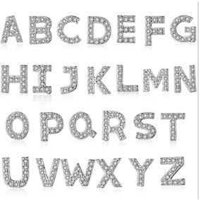 img 1 attached to Stylish Initial Stud Earrings: 925 Sterling Silver CZ Alphabet A-Z Earrings for Women, Girls, Teens & Kids