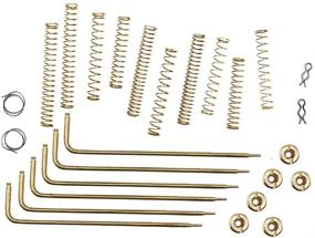 img 4 attached to 🔧 KIPA Carburetor Calibration Tuning Kit- Edelbrock CFM 1400 1404 1405 1406 1407 1408 1409 1411 WPA 1487 Carter AFB Carburetor- Jets, Rods, Springs- Sizes: 95 98 101- Metering Rod & Rod Retainers