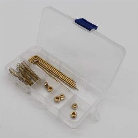 img 2 attached to 🔧 KIPA Carburetor Calibration Tuning Kit- Edelbrock CFM 1400 1404 1405 1406 1407 1408 1409 1411 WPA 1487 Carter AFB Carburetor- Jets, Rods, Springs- Sizes: 95 98 101- Metering Rod & Rod Retainers