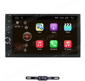 img 4 attached to 🚗 Ультимативная двойная мультимедийная система Android 10 для автомобиля: 2G+32G, GPS-навигация, 4G WiFi, Bluetooth, Mirrorlink, управление с рулевого колеса, бесплатная задняя камера