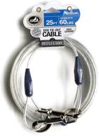 enhanced safety: pet champion toy reflective tie out cable for dogs logo