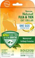 🐱 tropiclean natural flea & tick repellent collar for cats - one size fits all – waterproof, breakaway design – provides up to 4 months of flea & tick protection logo