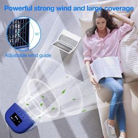 img 1 attached to Evaporative Cooler Personal Battery Portable Heating, Cooling & Air Quality