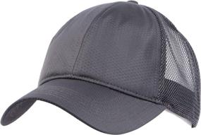 img 4 attached to 🧢 Zylioo XXL Oversize Trucker Caps: Lightweight Adjustable Running Hats for Big Heads with Large Mesh Back - Ideal Baseball Cap for Plus-Sized Individuals