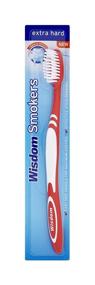 img 2 attached to 🦷 3X Wisdom Smokers Extra Firm Bristle Toothbrush (Formerly Addis)