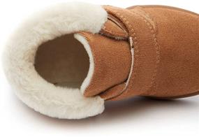img 1 attached to 👣 Weestep Soft Warm Walking Boots for Baby/Toddler/Little Kid - Enhanced SEO