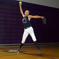 ⚾ enhance softball pitching skills with promounds jennie finch mini-mat w/powerline логотип