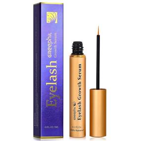 img 4 attached to 🌱 Greephil Eyelash Growth Serum: Achieve Longer, Fuller Lashes and Brows with Natural Extracts and Oligopeptide for Intensive Treatment