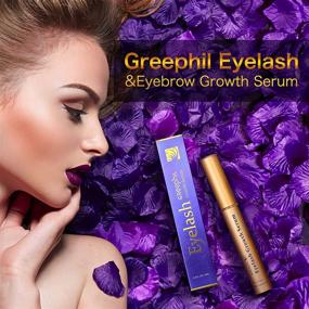 img 3 attached to 🌱 Greephil Eyelash Growth Serum: Achieve Longer, Fuller Lashes and Brows with Natural Extracts and Oligopeptide for Intensive Treatment