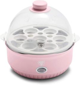 img 4 attached to 🥚 GreenLife CC003765-002 Qwik Egg Cooker - Make Perfect Eggs in a Flash - One Size, Pink