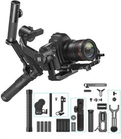 img 4 attached to 📷 FeiyuTech AK4500 Camera Stabilizer Handheld Gimbal for Sony/Nikon/Panasonic DSRL Mirrorless Cameras - Standard Version with Follow Focus