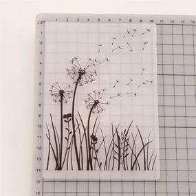 img 3 attached to 🌼 XUEKANG Dandelion Embossing Folders: Perfect Template for Scrapbooking, Card Making & DIY Craft Projects - High-Quality Mold for Stunning Photo Album Decor & Memorable Gifts, 10x15 cm