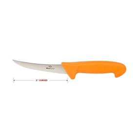 img 2 attached to 🔪 UltraSource 5-Inch Curved/Semi-Flexible Blade Boning Knife with Polypropylene Handle