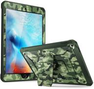 🦄 supcase unicorn beetle pro series camo case for ipad 9.7 2018/2017 - rugged full body protection, built-in screen protector, ipad 9.7 5th/6th gen compatible logo