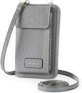 👜 stylish and practical leather crossbody wristlet handbags: goiacii women's handbags & wallets in wristlets logo
