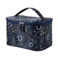 🌌 hoyofo large starry sky makeup bag - stylish travel cosmetic organizer case for women logo