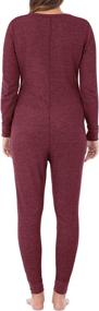img 3 attached to 🌸 Stay Cozy in Style with Fruit of the Loom Premium Thermal Women's Clothing for Lingerie, Sleep & Lounge