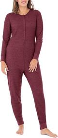 img 4 attached to 🌸 Stay Cozy in Style with Fruit of the Loom Premium Thermal Women's Clothing for Lingerie, Sleep & Lounge