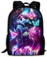 butterfly backpack daypacks rucksack computer logo