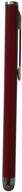 🖊 evertouch slimline crimson red stylus pen for ipad - boxwave capacitive stylus with fibermesh tip, slim barrel design logo