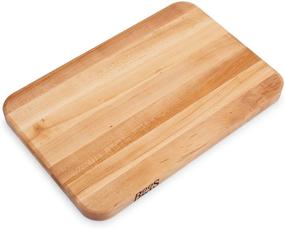 img 3 attached to 🔪 John Boos MPL1812125G: Premium 18x12x1.25 Inches Maple Edge Grain Cutting Board - Top Choice for Chop-N-Slice Tasks