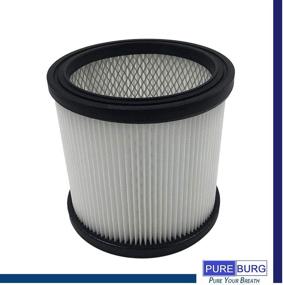 img 3 attached to 🔍 PUREBURG 90304 Replacement Wet/Dry Cartridge Filter - Shop Vac 90304 Compatible - Fits 5 Gallons+ Models - Durable Performances - 1-PACK