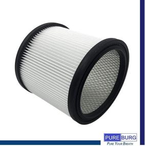 img 2 attached to 🔍 PUREBURG 90304 Replacement Wet/Dry Cartridge Filter - Shop Vac 90304 Compatible - Fits 5 Gallons+ Models - Durable Performances - 1-PACK