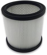 🔍 pureburg 90304 replacement wet/dry cartridge filter - shop vac 90304 compatible - fits 5 gallons+ models - durable performances - 1-pack логотип