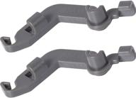 🔧 pack of 2 ultra-durable w10082853 dishwasher tine pivot clip replacement parts by blue stars - exact fit for whirlpool kenmore kitchenaid dishwashers - replaces wpw10082853 wpw10082853vp ps11748190 логотип