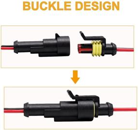 img 2 attached to Водонепроницаемый Электрический Соединитель для Автомобилей и Мотоциклов