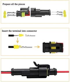 img 1 attached to Водонепроницаемый Электрический Соединитель для Автомобилей и Мотоциклов