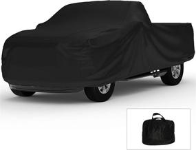 img 4 attached to 🚚 1974-1989 Ford F-100, F-150, F-250, F-350 Ext Cab Indoor Truck Cover - Black Satin - Ultra Soft Material - Protects and Preserves Vehicle During Storage - Includes Storage Bag