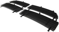 2013-2018 ram 2500, 3500 billet grille, black, 4 pc, replacement - pn #21452b: find sleek and durable grille upgrade for your ram truck logo