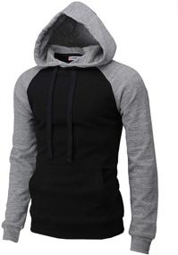 img 3 attached to 👕 Stylish H2H CMOHOL075 Men's Casual Pullover Hoodies: A Must-Have Addition to Your Wardrobe!