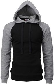 img 4 attached to 👕 Stylish H2H CMOHOL075 Men's Casual Pullover Hoodies: A Must-Have Addition to Your Wardrobe!