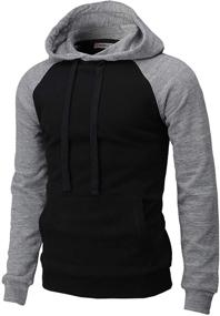 img 2 attached to 👕 Stylish H2H CMOHOL075 Men's Casual Pullover Hoodies: A Must-Have Addition to Your Wardrobe!