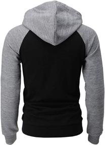 img 1 attached to 👕 Stylish H2H CMOHOL075 Men's Casual Pullover Hoodies: A Must-Have Addition to Your Wardrobe!