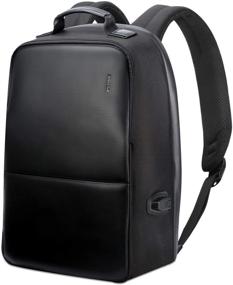 img 4 attached to BOPAI Anti-Theft Business Backpack 15.6" Laptop Water-Resistant with USB Port | Travel Backpack for Men | Black